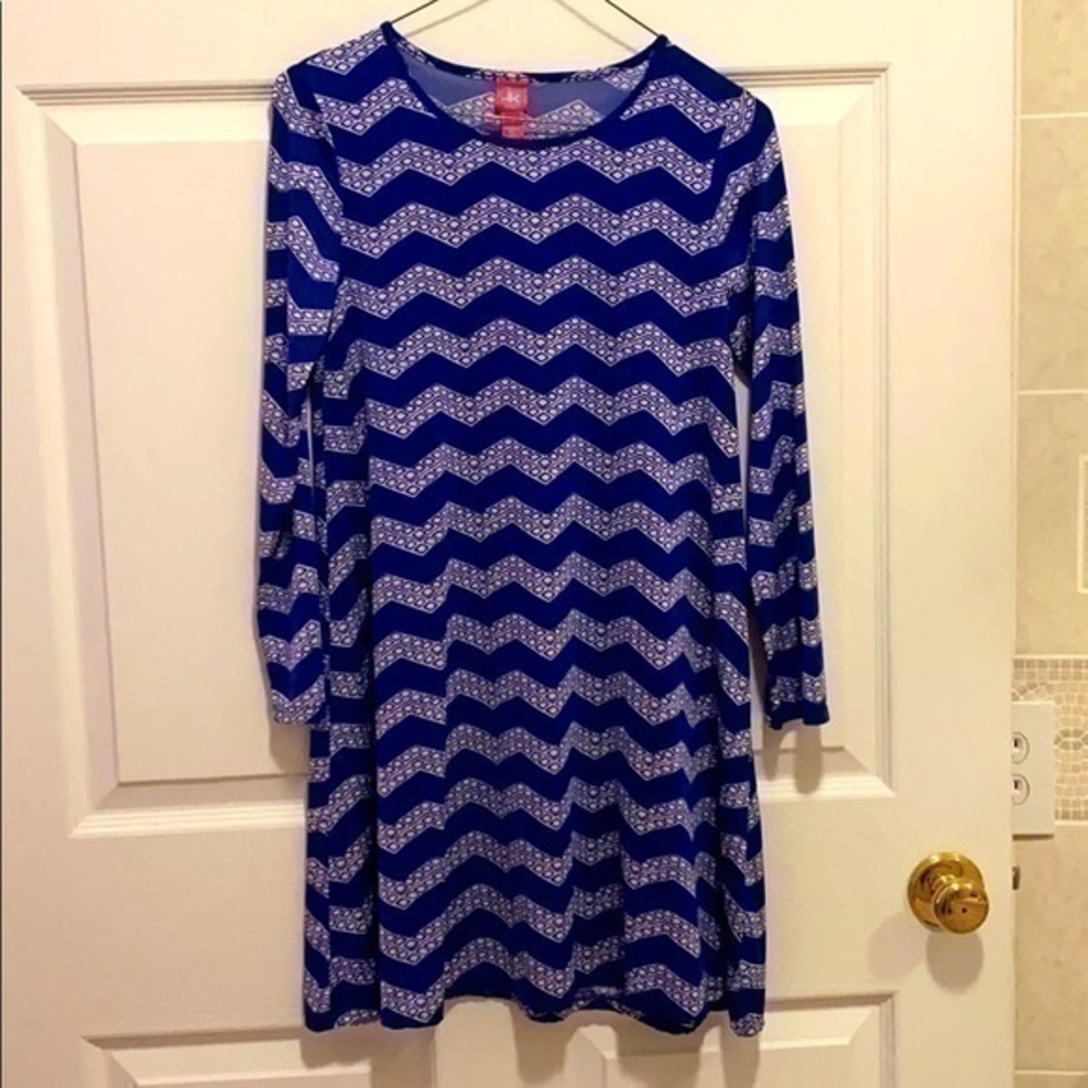 J Khaki Blue Dress size Large